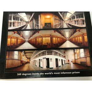 Alcatraz Jigsaw Puzzle‎ Inside the Prison 1000 piece 18" X 24" 360 Degrees Game